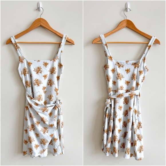 WILFRED • New Saturn Mini Dress in Snowmelt/Maplewood - Picture 3 of 12